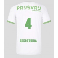 Camiseta Feyenoord Lutsharel Geertruida #4 Tercera Equipación Replica 2023-24 mangas cortas